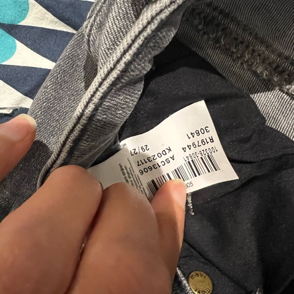 Mavi Tess jeans dark grey size 29 Cropped!  Unique and worn only few times - Picture 7 of 7